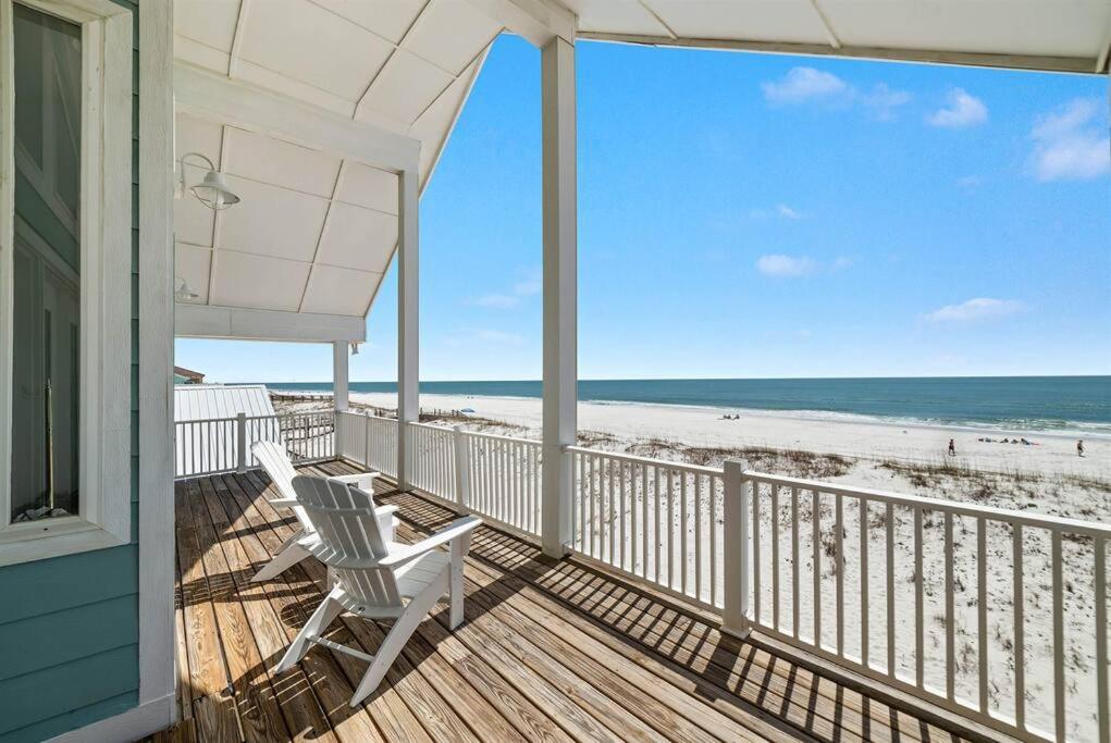 Oceanfront/Zero Steps To Beach/Views/4Br Галф Шорс Екстериор снимка