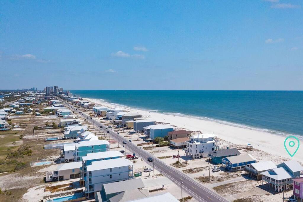 Oceanfront/Zero Steps To Beach/Views/4Br Галф Шорс Екстериор снимка