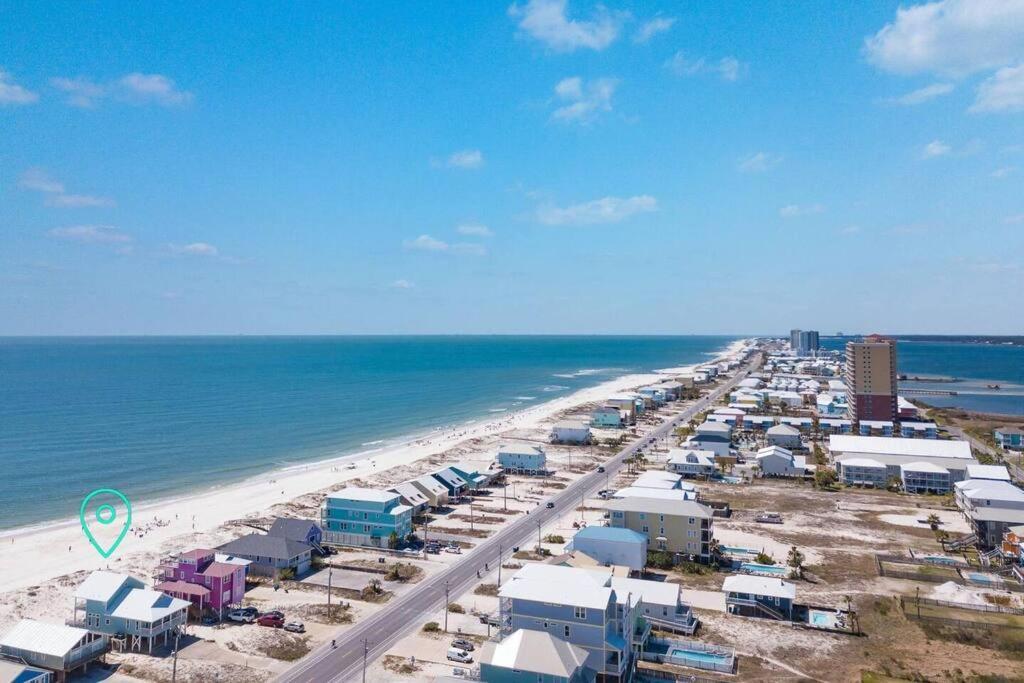 Oceanfront/Zero Steps To Beach/Views/4Br Галф Шорс Екстериор снимка