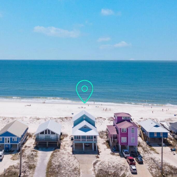 Oceanfront/Zero Steps To Beach/Views/4Br Галф Шорс Екстериор снимка